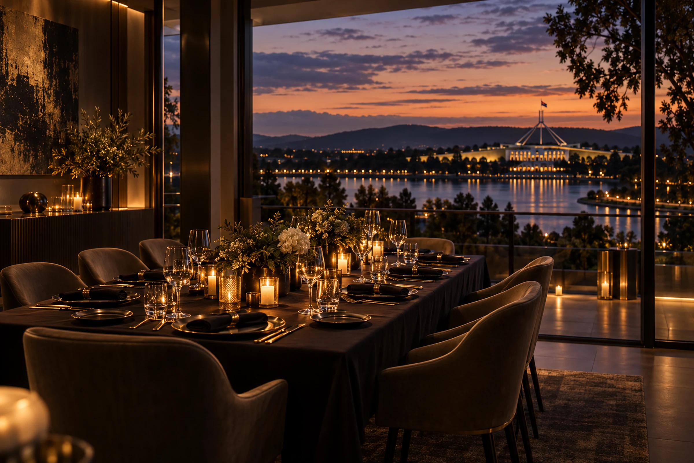 canberra private dinner